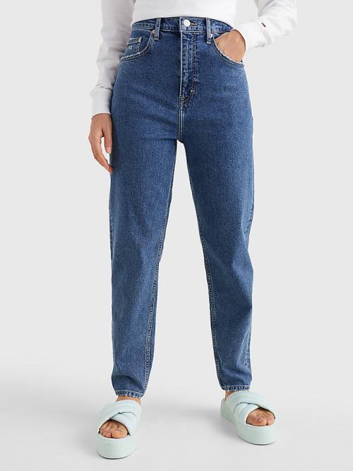 Tommy Hilfiger Mom Ultra High Rise Tapered Ženske Kavbojke Denim | TH189ZVO