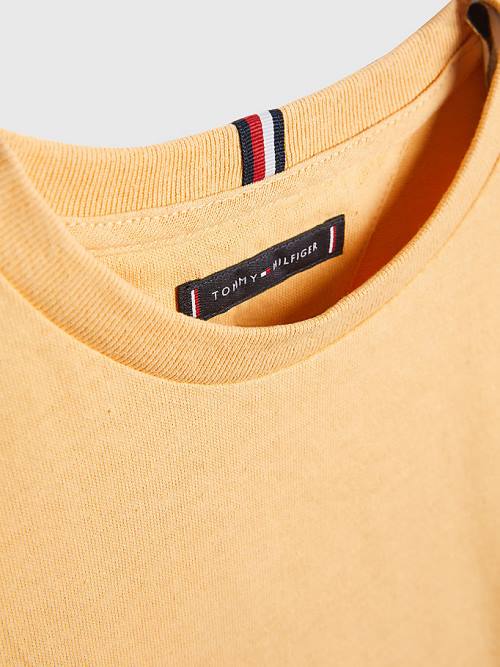 Tommy Hilfiger Natural Earth Dye Fantje Majice Rumena | TH495AOK