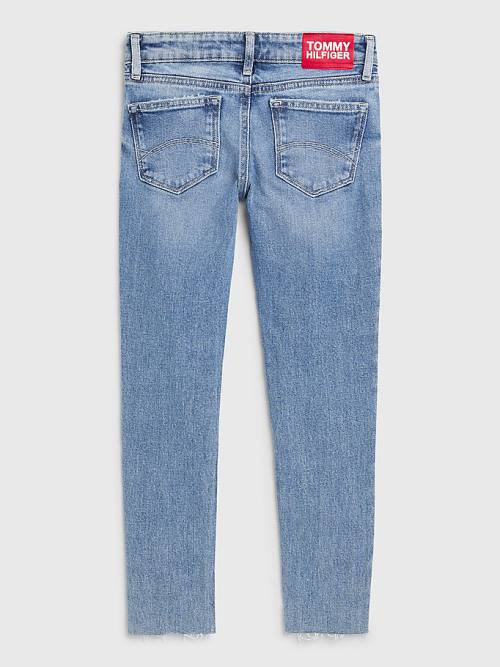 Tommy Hilfiger Nora Distressed Dekleta Kavbojke Denim | TH053FEG