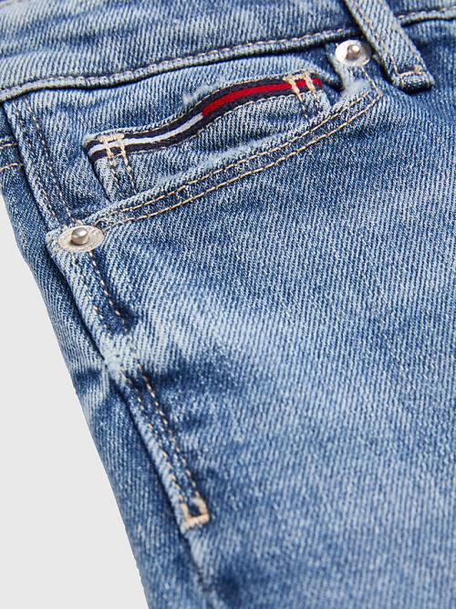 Tommy Hilfiger Nora Distressed Dekleta Kavbojke Denim | TH053FEG