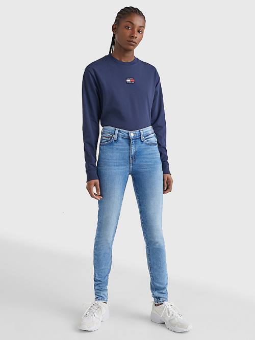 Tommy Hilfiger Nora Mid Rise Skinny Faded Ženske Kavbojke Denim | TH306IQA