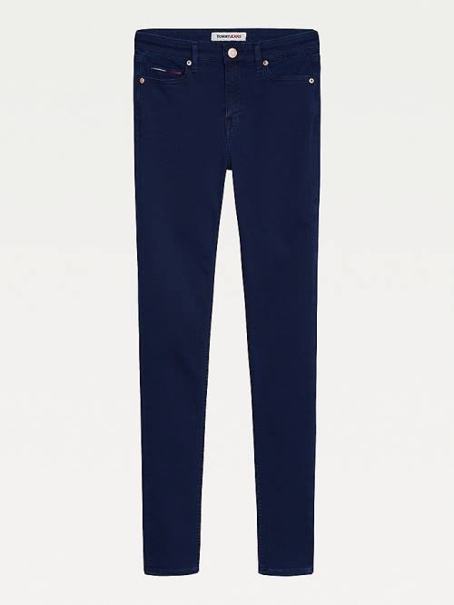 Tommy Hilfiger Nora Mid Rise Skinny Fit Ženske Kavbojke Denim | TH905YAI