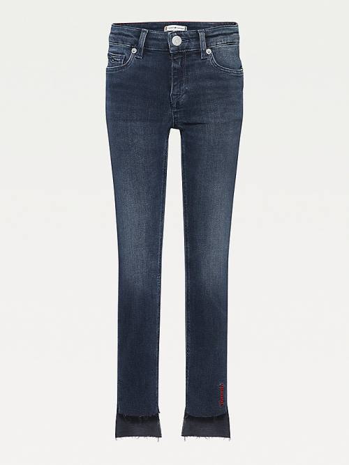 Tommy Hilfiger Nora Skinny Raw Hem Dekleta Kavbojke Denim | TH036SQT