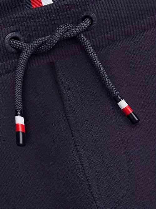 Tommy Hilfiger Organic Cotton Cuffed Joggers Fantje Hlače Modra | TH293QYJ