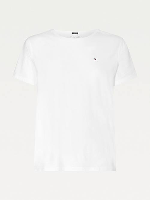 Tommy Hilfiger Organic Cotton Moški Pižama Bela | TH563XPC