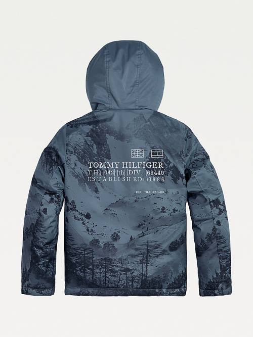 Tommy Hilfiger Photo Print Fantje Jakne Zelena | TH081VCY