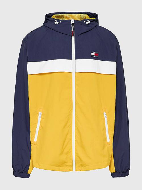 Tommy Hilfiger Plus Chicago Windbreaker Moški Jakne Rumena | TH498IJF