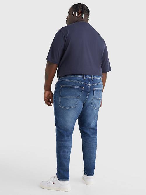 Tommy Hilfiger Plus Skinny Moški Kavbojke Denim | TH407ZGW