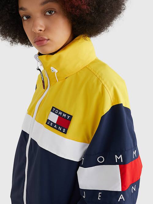 Tommy Hilfiger Reversible Chicago Windbreaker Moški Jakne Modra | TH794OGL