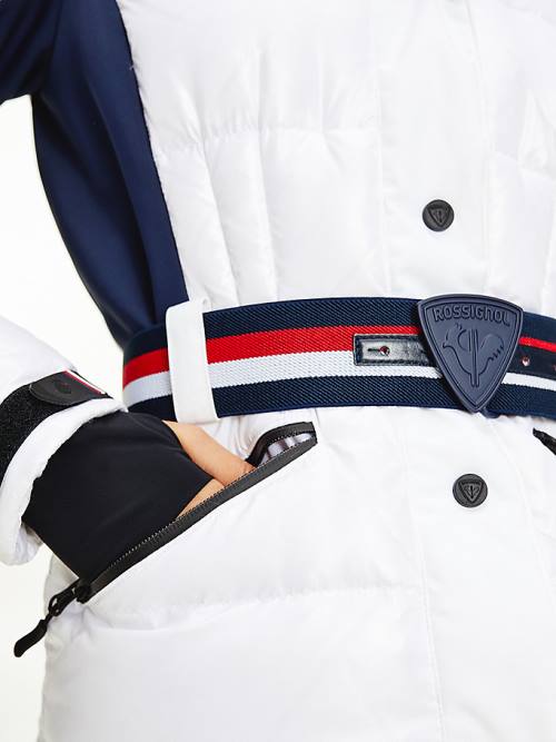 Tommy Hilfiger Rossignol Tonal Ski Ženske Jakne Bela | TH807RYI