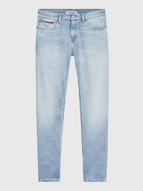 Tommy Hilfiger Scanton Power Stretch Slim Fit Moški Kavbojke Denim | TH458USZ