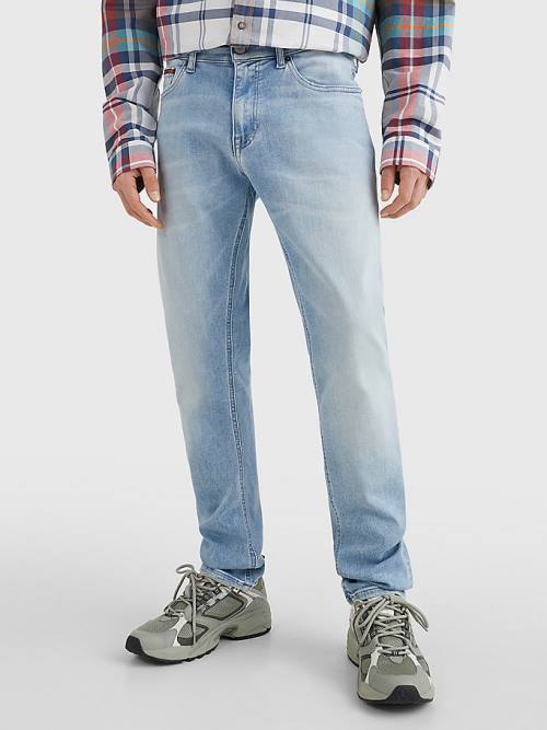 Tommy Hilfiger Scanton Power Stretch Slim Fit Moški Kavbojke Denim | TH458USZ