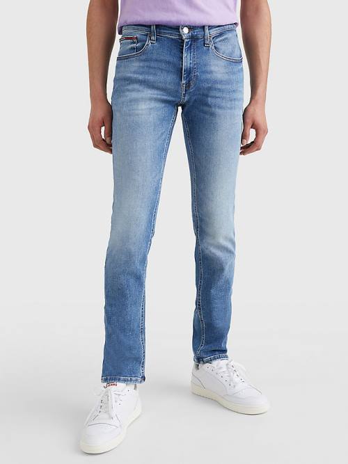 Tommy Hilfiger Scanton Slim Faded Moški Kavbojke Denim | TH290MUA