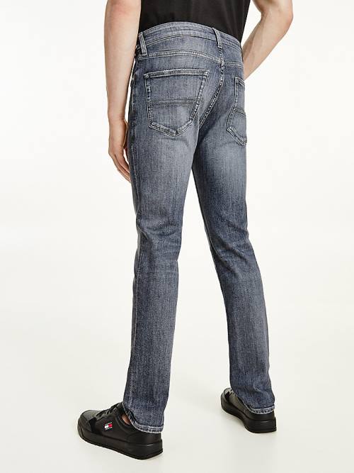 Tommy Hilfiger Scanton Slim Faded Moški Kavbojke Denim | TH529NHB