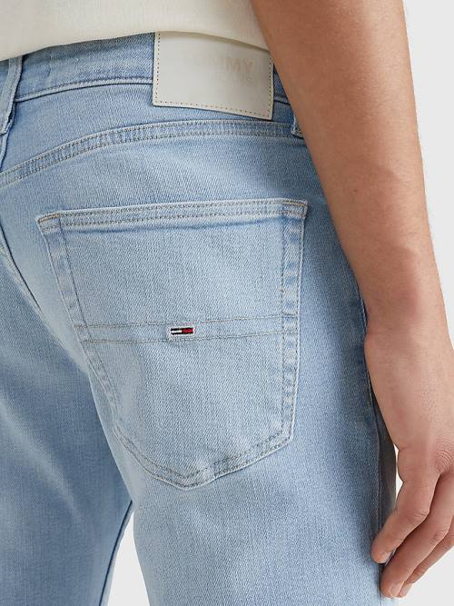 Tommy Hilfiger Scanton Slim Faded Moški Kavbojke Denim | TH689CKD