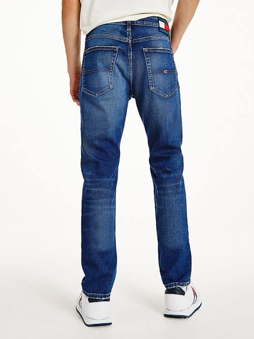 Tommy Hilfiger Scanton Slim Recycled Cotton Moški Kavbojke Denim | TH278YWH