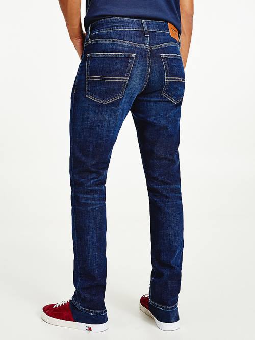 Tommy Hilfiger Scanton Slim Recycled Cotton Moški Kavbojke Denim | TH786WSO