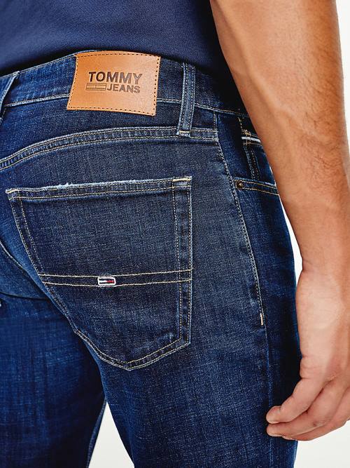 Tommy Hilfiger Scanton Slim Recycled Cotton Moški Kavbojke Denim | TH786WSO