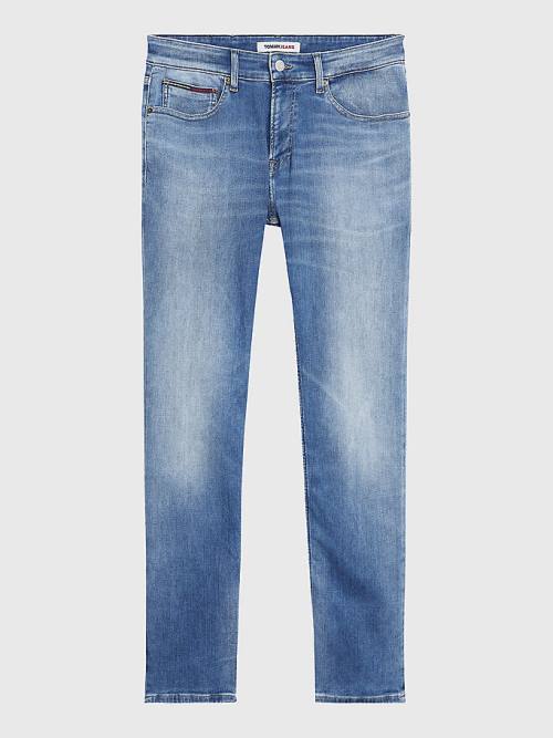 Tommy Hilfiger Scanton Stretch Slim Fit Moški Kavbojke Denim | TH391UXN