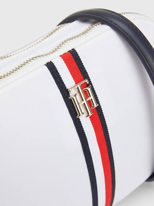 Tommy Hilfiger Signature Crossover Ženske Torbice Bela | TH673XQO