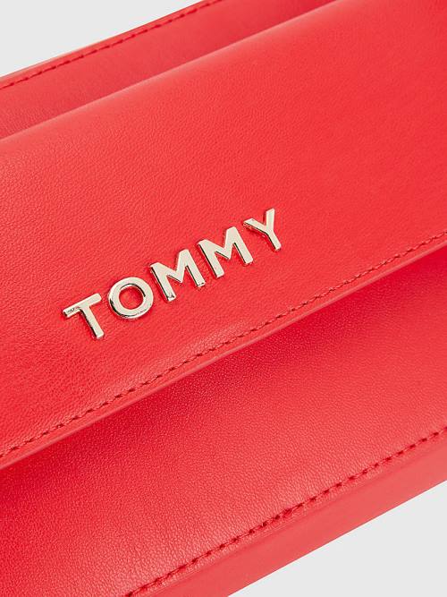 Tommy Hilfiger Signature Strap Crossover Ženske Torbice Oranžna | TH098IHD