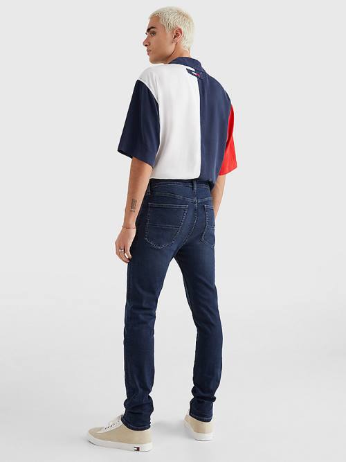 Tommy Hilfiger Simon Skinny Fit Moški Kavbojke Denim | TH716PLY