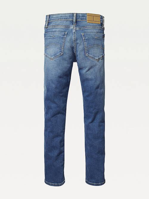 Tommy Hilfiger Slim Fit Dekleta Kavbojke Denim | TH042LNV