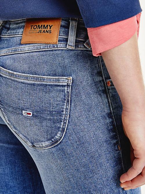 Tommy Hilfiger Sophie Low Rise Skinny Faded Ženske Kavbojke Denim | TH593AVJ