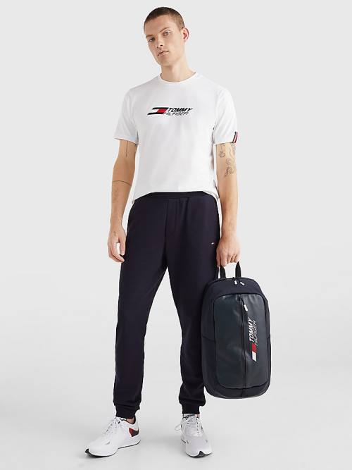 Tommy Hilfiger Sport Essential TH Cool Joggers Moški Hlače Modra | TH853SAF