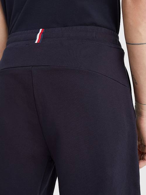 Tommy Hilfiger Sport Essential TH Cool Sweat Moški Kratke Hlače Modra | TH245PAR