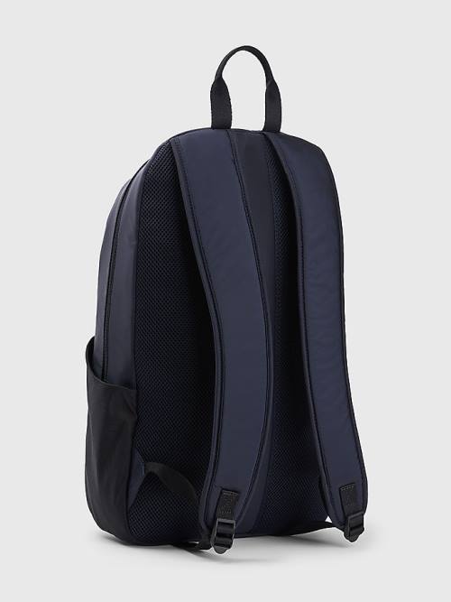 Tommy Hilfiger Sport Logo Backpack Moški Torbice Modra | TH590DQI