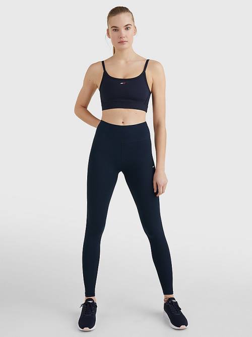 Tommy Hilfiger Sport Low Support Bra Ženske Spodnje Perilo Modra | TH670RTC