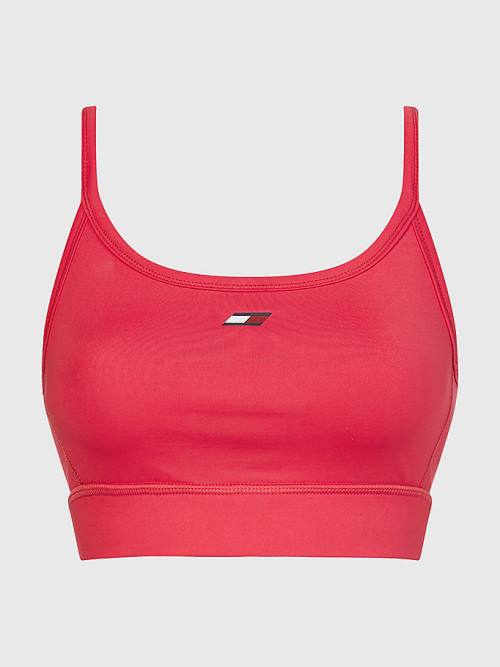 Tommy Hilfiger Sport Low Support Bra Ženske Spodnje Perilo Roza | TH901RLH