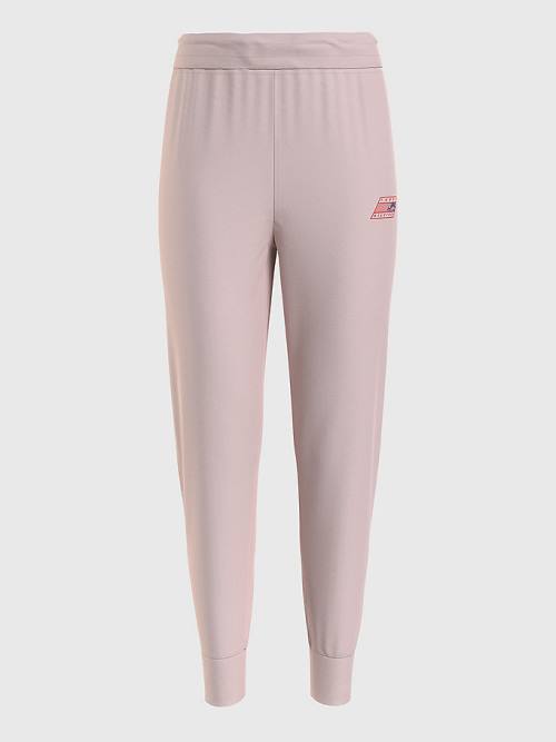 Tommy Hilfiger Sport Relaxed Fit Joggers Ženske Hlače Roza | TH291WOM