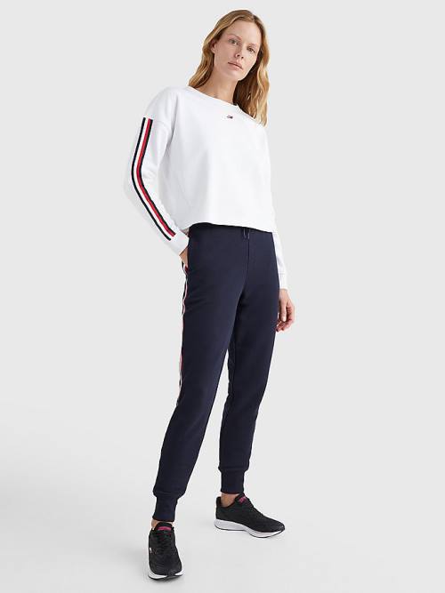 Tommy Hilfiger Sport TH Cool Relaxed Fit Ženske Pulover Bela | TH013GQN