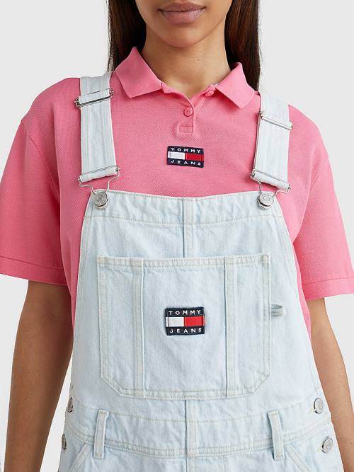 Tommy Hilfiger Surplus Denim Dungaree Ženske Obleke Denim | TH027DNX