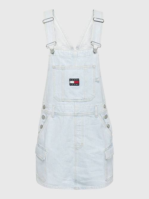 Tommy Hilfiger Surplus Denim Dungaree Ženske Obleke Denim | TH027DNX