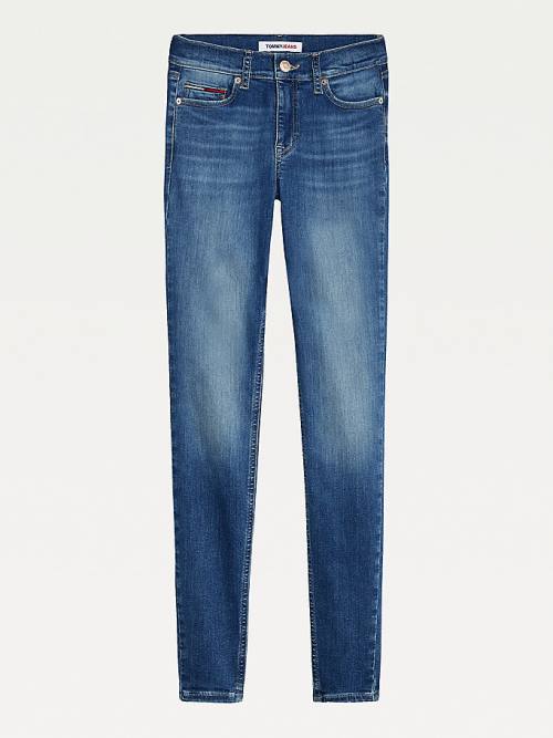 Tommy Hilfiger Sylvia High Rise Skinny Faded Ženske Kavbojke Denim | TH137LIJ