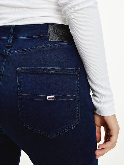 Tommy Hilfiger Sylvia High Rise Super Skinny Ženske Kavbojke Denim | TH493VMO