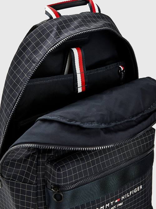 Tommy Hilfiger TH Established Backpack Moški Torbice Modra | TH512DYO