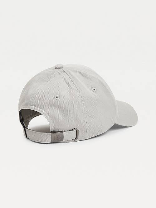 Tommy Hilfiger TH Established Baseball Cap Moški Kapa Siva | TH745OIS