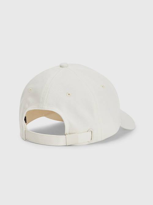 Tommy Hilfiger TH Established Baseball Cap Moški Kapa Bela | TH984MRH