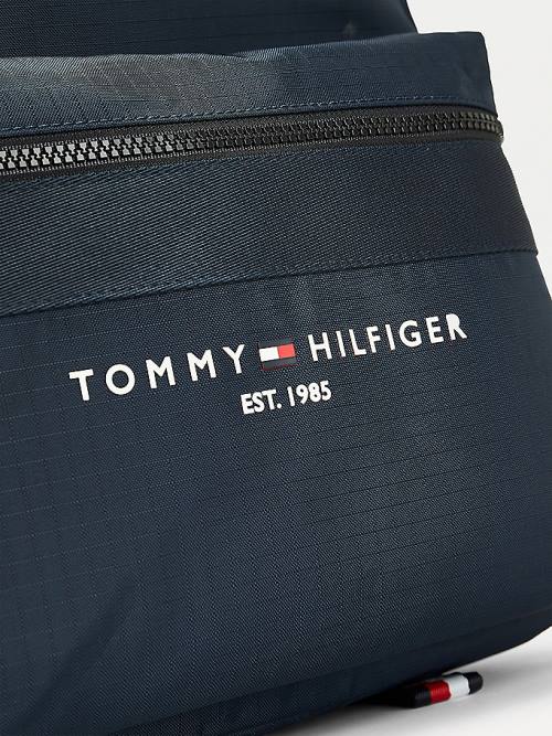 Tommy Hilfiger TH Established Recycled Polyester Backpack Moški Torbice Modra | TH548NFX