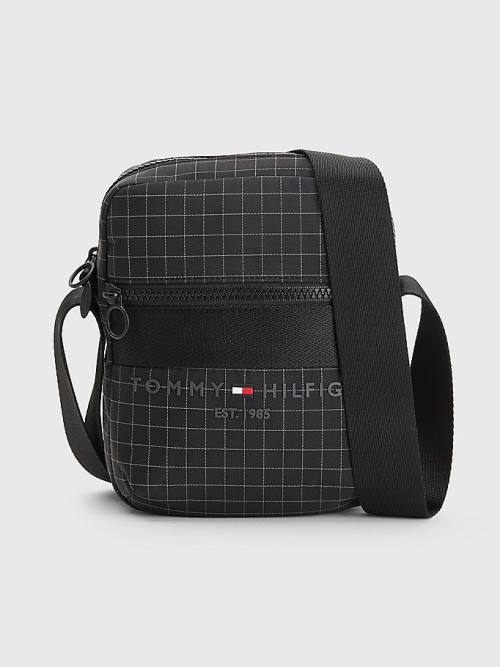 Tommy Hilfiger TH Established Small Reporter Moški Torbice Črna | TH037YXV