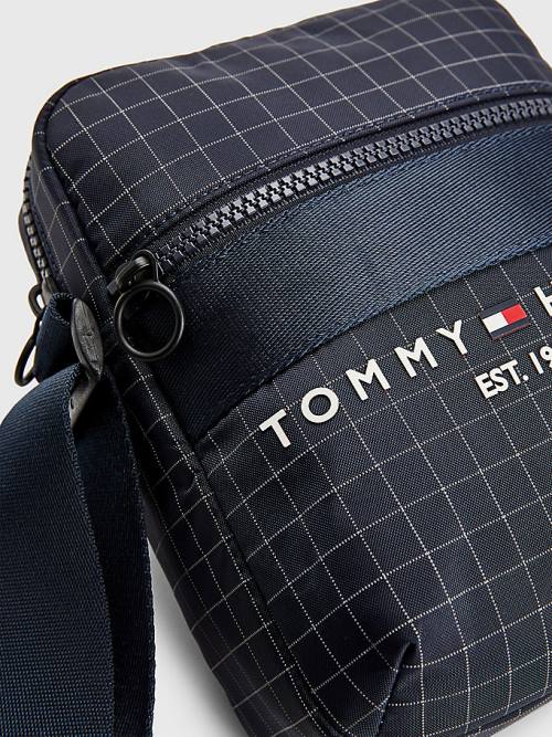 Tommy Hilfiger TH Established Small Reporter Moški Torbice Modra | TH263THO