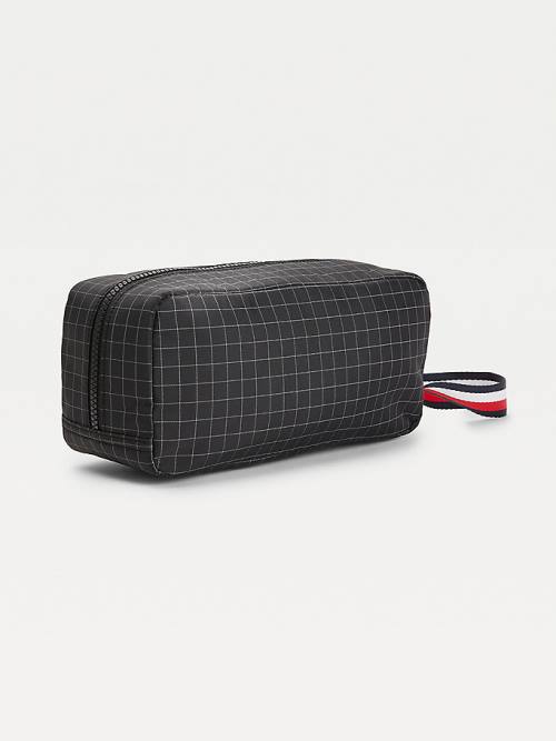 Tommy Hilfiger TH Established Water Repellent Washbag Moški Torbice Črna | TH459VAI