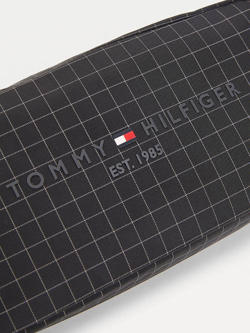 Tommy Hilfiger TH Established Water Repellent Washbag Moški Torbice Črna | TH459VAI