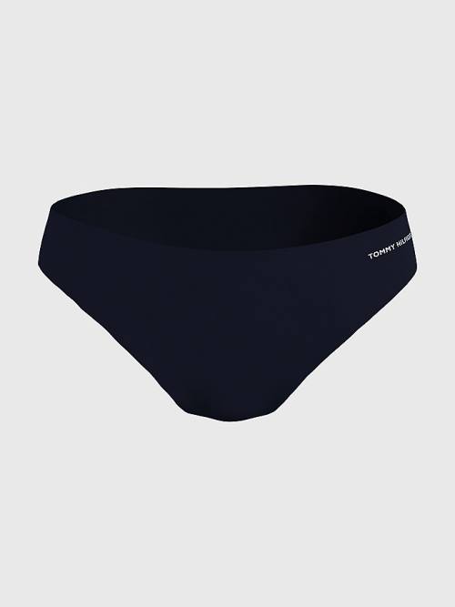 Tommy Hilfiger TH Flex Flag Bikini Bottoms Ženske Kopalke Modra | TH175PUR