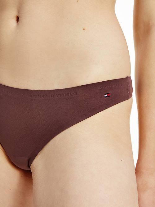 Tommy Hilfiger TH Ultra Soft Thong Ženske Spodnje Perilo Vijolična | TH954VGC