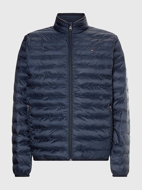 Tommy Hilfiger TH Warm Padded Moški Jakne Modra | TH045KRX